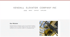 Desktop Screenshot of kendallelevator.com